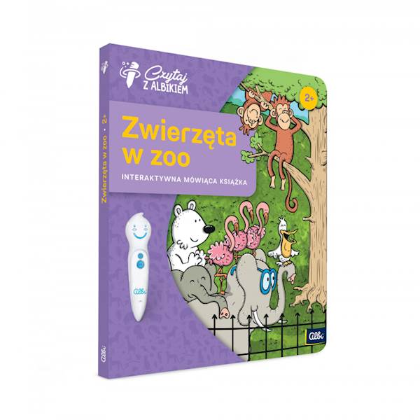 KSIĄŻKA ZWIERZĘTA W ZOO ALBI