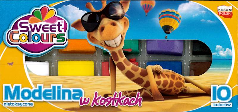 MODELINA 10KOL. KOMA KWADRAT