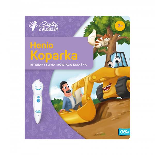 KSIĄŻKA HENIO KOPARKA ALBI