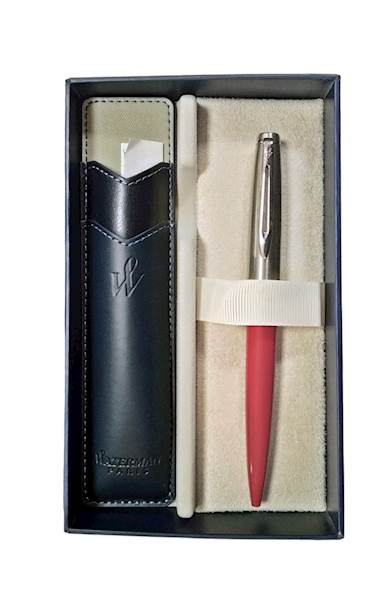WATERMAN EMBLEME CZERWONY BP+ETUI