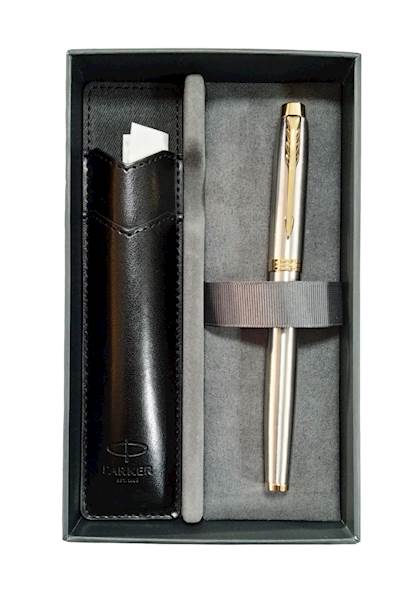 KOMPLET PARKER IM BRUSH GT FP+ETUI