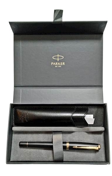 KOMPLET PARKER URBAN CZARNY GT FP+ETUI