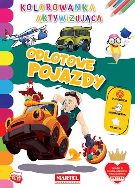 KOLOROWANKA AKTYWIZUJĄCA ODLOTOWE POJAZDY