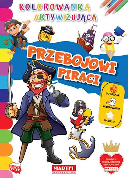 KOLOROWANKA AKTYWIZUJĄCA PRZEBOJOWI PIRACI