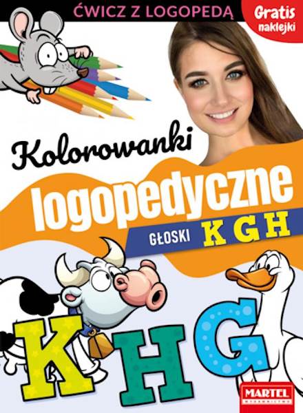 KOLOROWANKI LOGOPEDYCZNE .GŁOSKI K G H