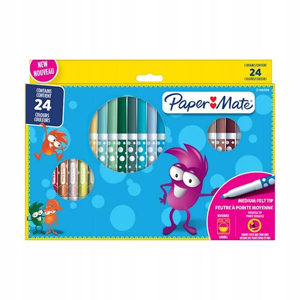 MAZAKI 24KOL. PAPER MATE ZMYWALNE