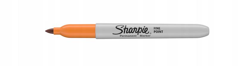 MARKER FINE POMARAŃCZOWY PERMANENT, SHARPIE