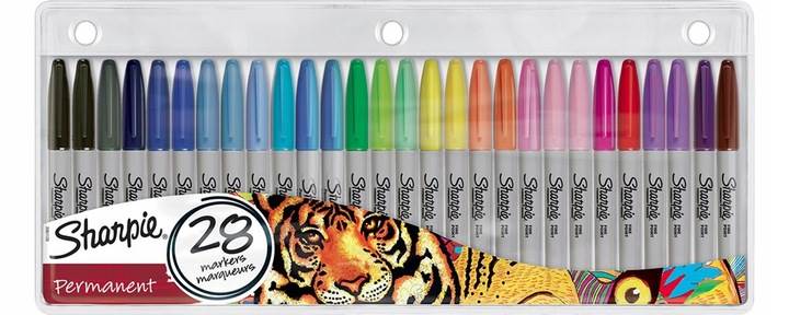 Markery Fine kpl  28-kol.2061338 Sharpie