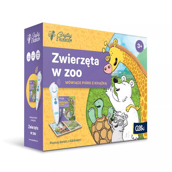 ZESTAW ZWIERZĘTA W ZOO ALBIK