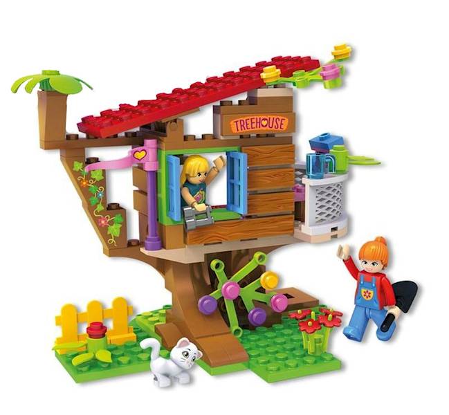 BLOCKI MY GIRLS: DOMEK NA DRZEWIE 155 EL.