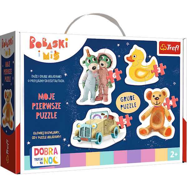 PUZZLE BABY 36095 UROCZE BOBASKI - DOBRANOC...