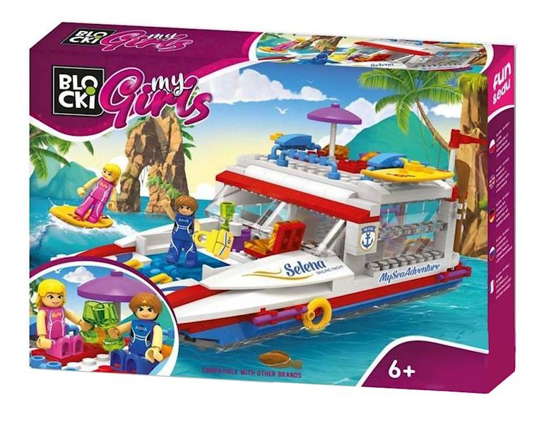 BLOCKI MY GIRLS: MORSKA PRZYGODA 413 EL.