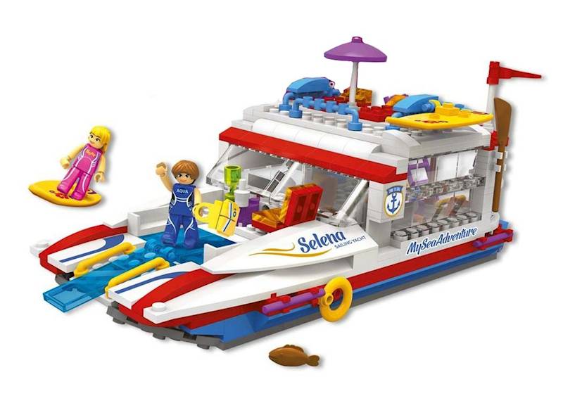 BLOCKI MY GIRLS: MORSKA PRZYGODA 413 EL.