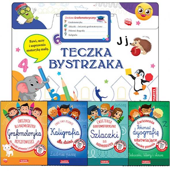 TECZKA BYSTRZAKA - ZESTAW GRAFOMOTORYCZNY
