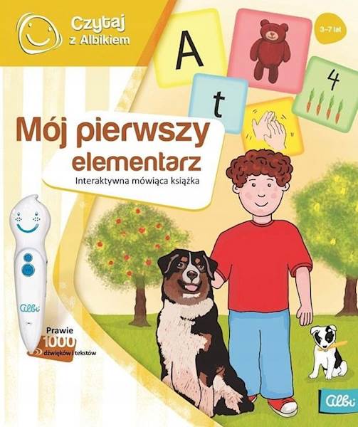 KSIĄŻKA MÓJ PIERWSZY ELEMENTARZ ALBI
