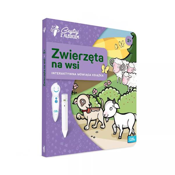 KSIĄŻKA ZWIERZĘTA NA WSI ALBI