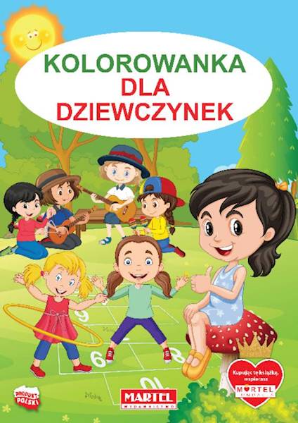 KOLOROWANKA DLA DZIEWCZYNEK, MARTEL