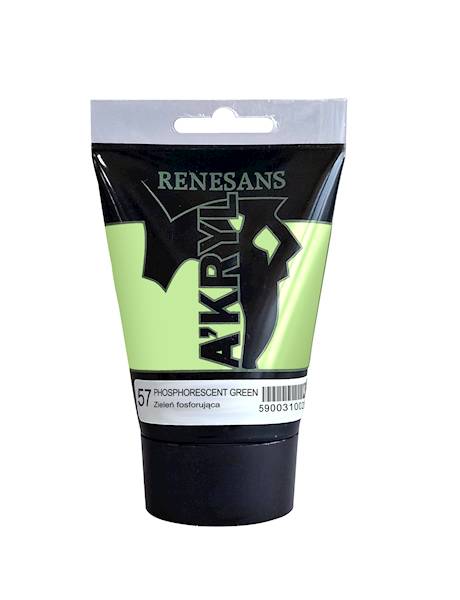 AKRYL - ZIELEŃ FOSFORYZUJĄCA - 57/100 ML