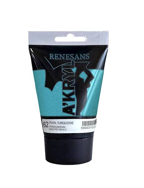 AKRYL - TURKUS PERŁOWY - 62/100 ML