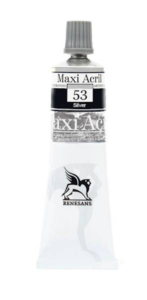 MAXI AKRYL - SREBRO - 53/60 ML