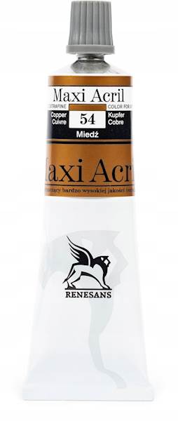 MAXI AKRYL - MIEDŹ - 54/60 ML