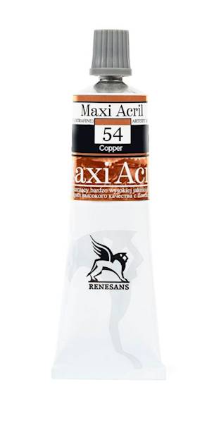 MAXI AKRYL - MIEDŹ - 54/60 ML