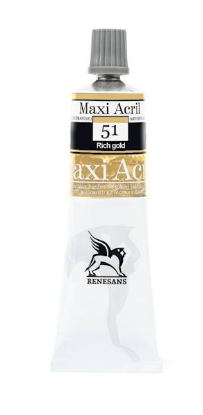 MAXI AKRYL - ZŁOTO BOGATE - 51/60 ML