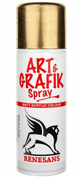 AKRYL MAT SPRAY - ZŁOTO CHROMOWE - 16/200 ML