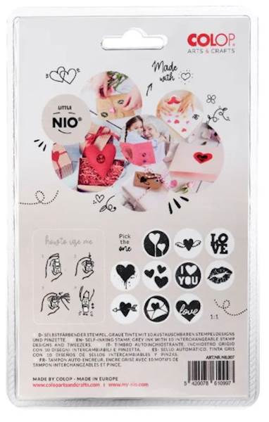 PIECZĄTKA MIŁOŚĆ LITTLE NIO COLOP
