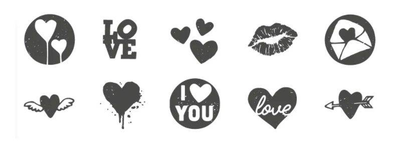 PIECZĄTKA MIŁOŚĆ LITTLE NIO COLOP