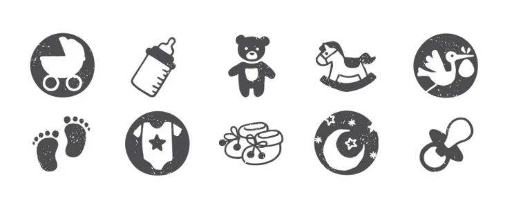 PIECZĄTKA WITAJ NA ŚWIECIE LITTLE NIO COLOP