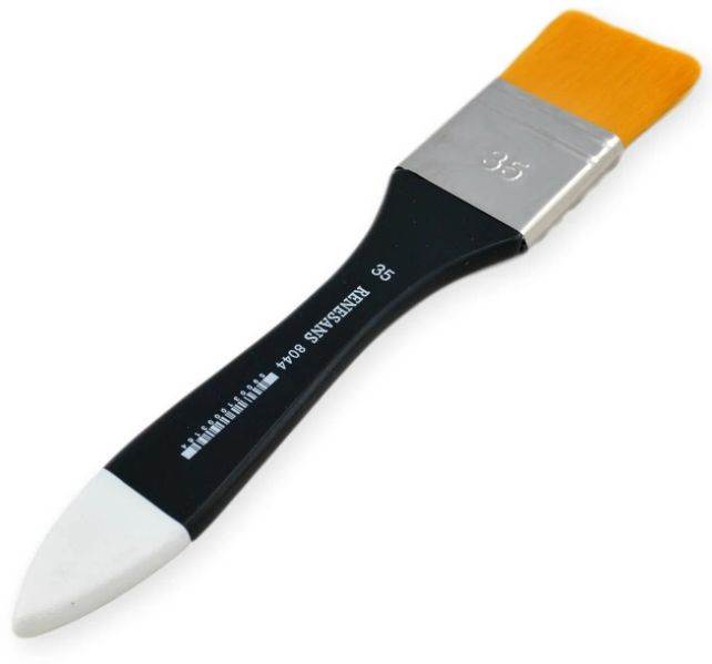 PĘDZEL DO TŁA 35MM SYNTETYK ZŁOTY