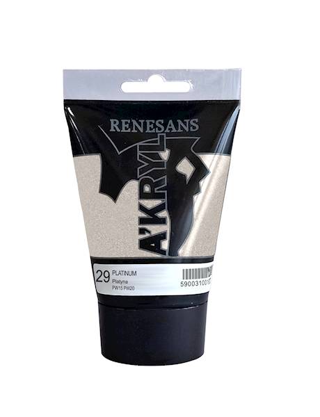 AKRYL METAL - PLATYNA - 29/100 ML