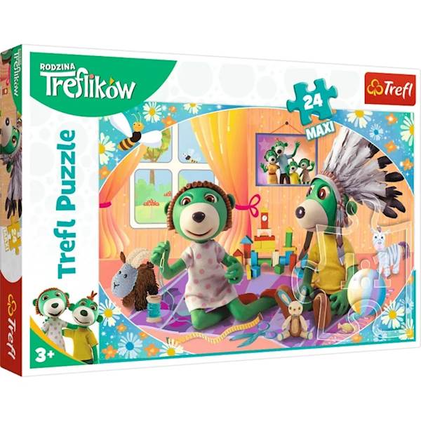 PUZZLE 24 MAXI 14319 RODZINA TREFLIKÓW: BAWMY...