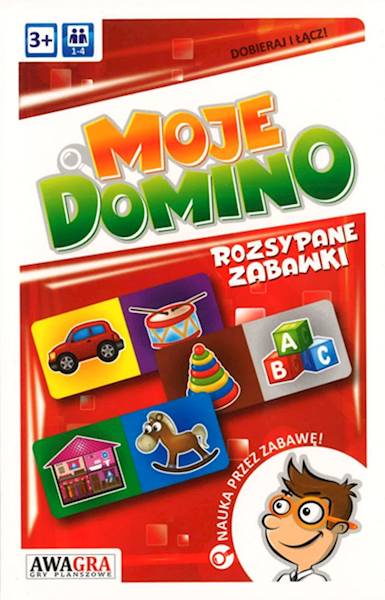 MOJE DOMINO ROZSYPANE ZABAWKI