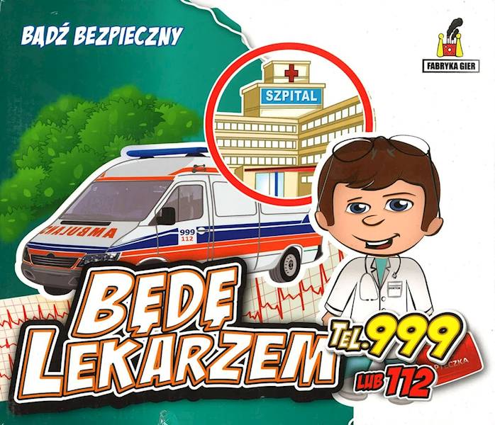 BĘDĘ LEKARZEM GRA PLANSZOWA