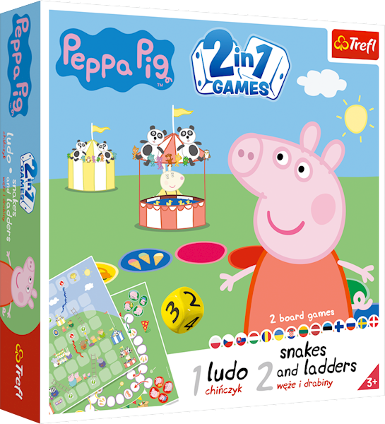 GRA 2W1  CHIŃCZYK / WĘŻE I DRABINY PEPPA