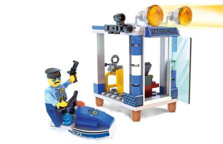 BLOCKI MY POLICE: 2 W 1, 92 EL.