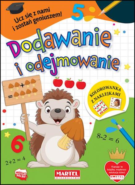 LICZ DODAWANIE I ODEJMOWANIE Z NAKLEJKAMI