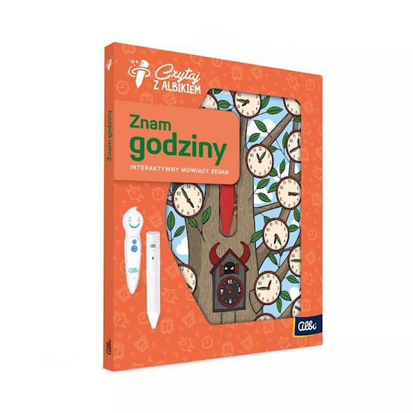 KSIĄŻKA ZNAM GODZINY ZEGAR ALBI
