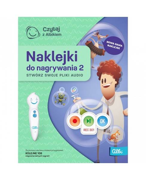 NAKLEJKI DO NAGRYWANIA 2 ALBI