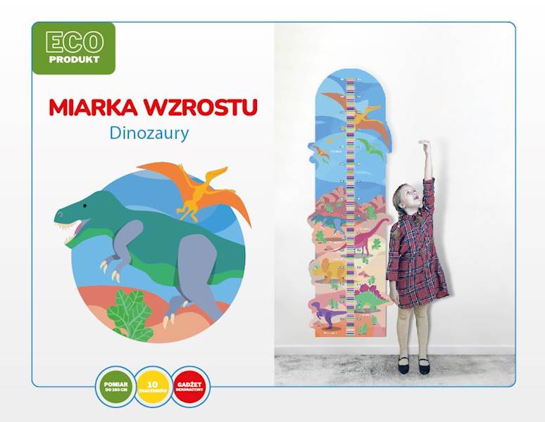 MIARKA WZROTU DINOZAURY V-TRADE
