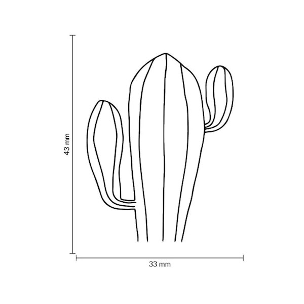 STEMPEL DREWNIANY - GAŁĄZKA OLIWNA - MB0060