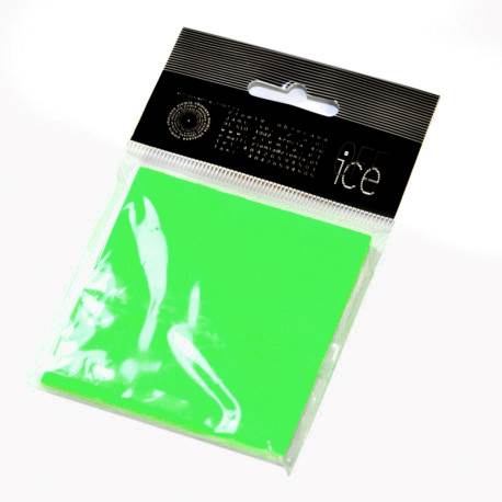 KARTECZKI SAMOPRZYLEPNE 75x75 /100K. NEON ZIELONE