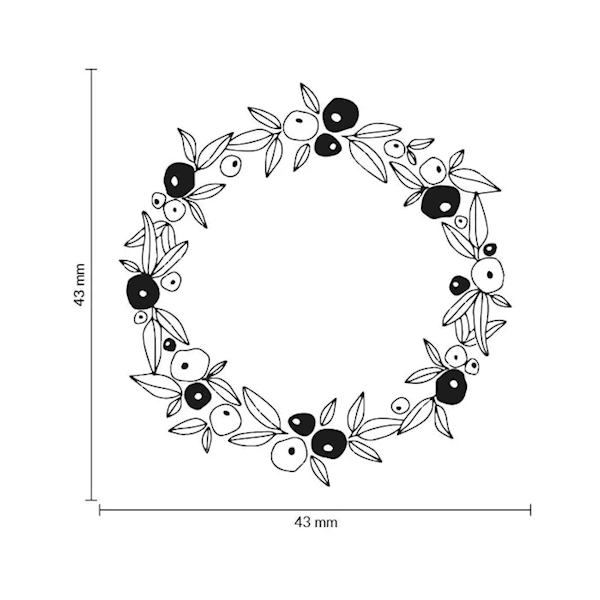 STEMPEL DREWNIANY - WIENIEC JAGODOWY - MB0053