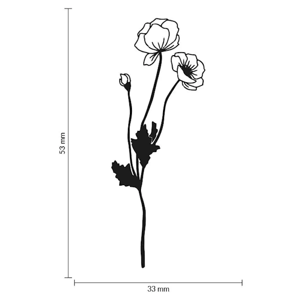 STEMPEL DREWNIANY - MAK - MB0062