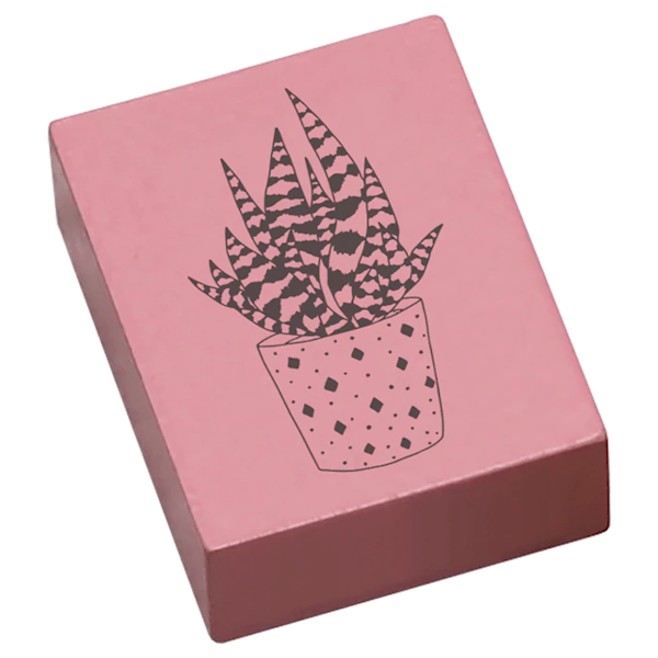 STEMPEL DREWNIANY - ALOES - MB0021