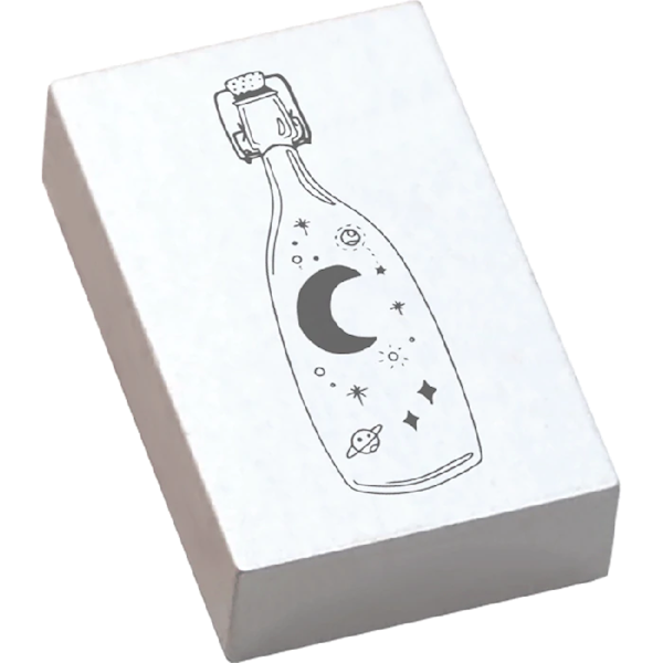 STEMPEL DREWNIANY - BUTELKA - MB0057