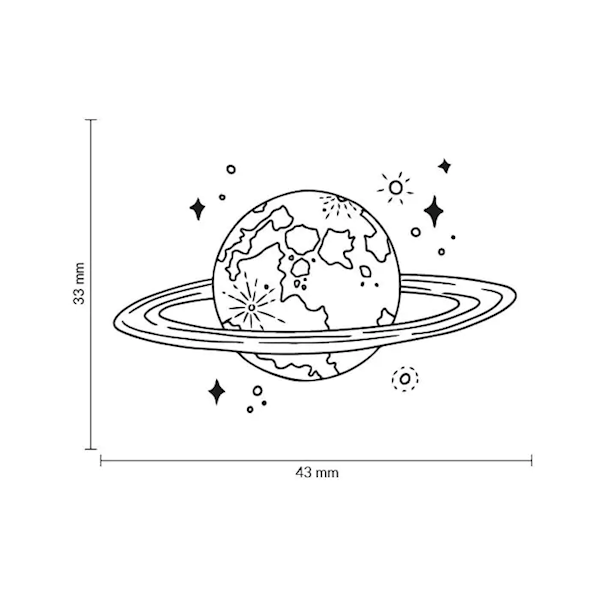 STEMPEL DREWNIANY - KULA ZIEMSKA - MB0051