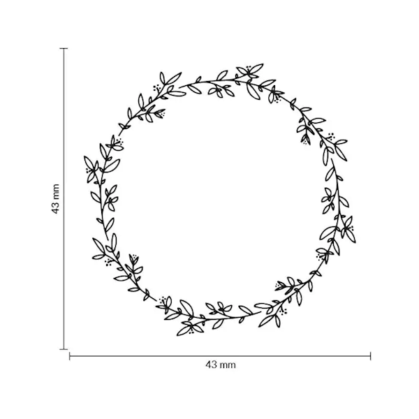STEMPEL DREWNIANY - WIENIEC - MB0005